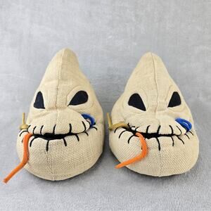 Oogie Boogie Slippers 10th Anniversary Nightmare Before Christmas Size 7-8 FLAWS